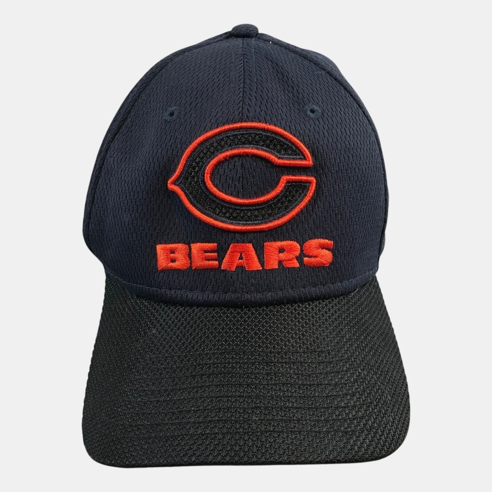 New Era 2021 NFL Sideline Road 39THIRTY Chicago Bears Med/Large FlexFit Hat Cap